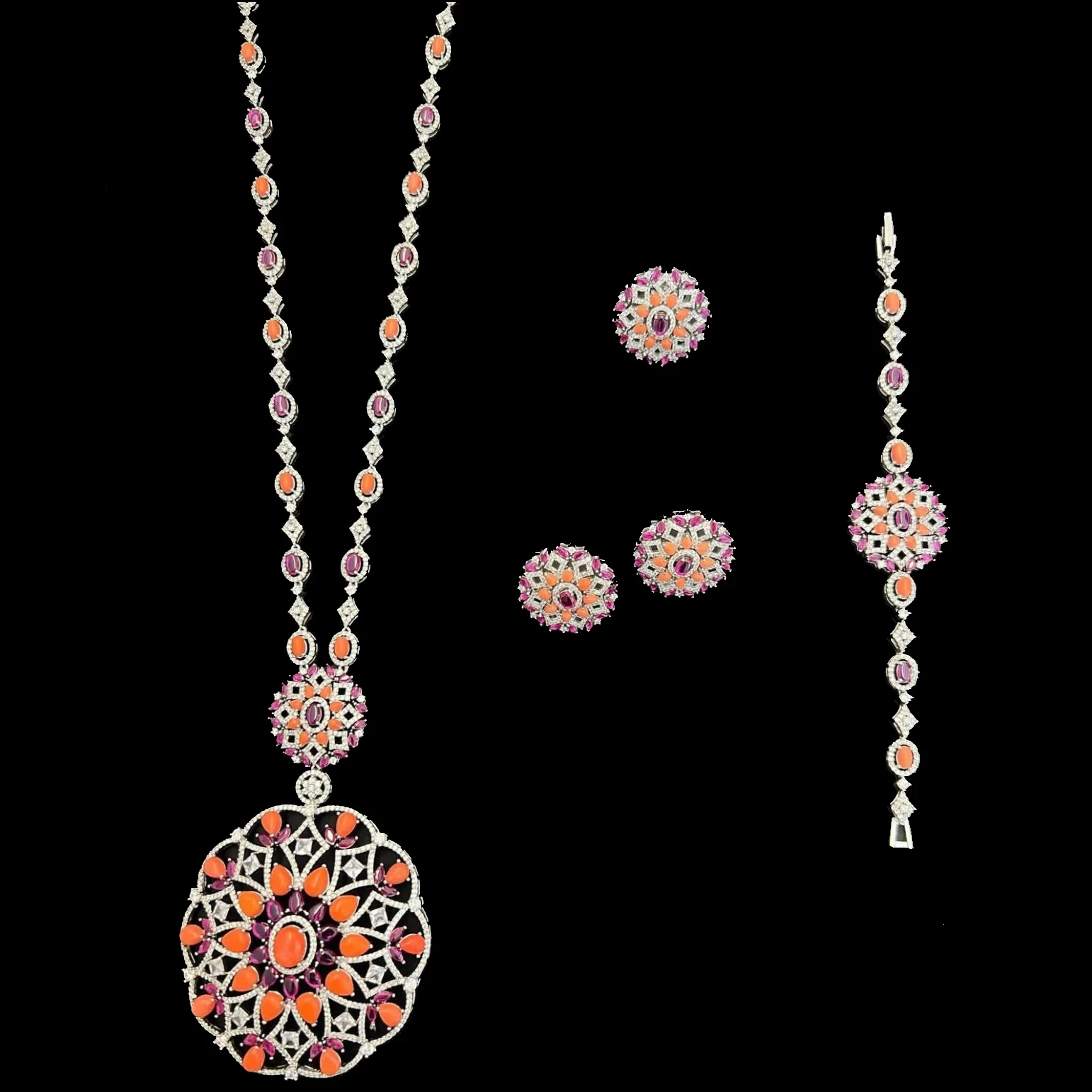 

Оригинальное роскошное бирюзовое ожерелье и серьги Soramoore, ювелирные наборы для женщин, свадебные украшения, Россия, Дубай, свадебный подарок