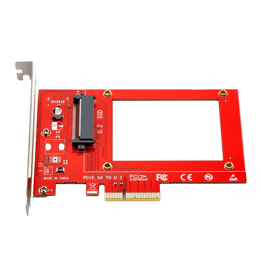 

PCIE к U.2 адаптер карты PCI Express Gen3.0 4X 8X 16X слот универсальная плата PCI-E к U.2 SSD жесткий диск конвертировать карту