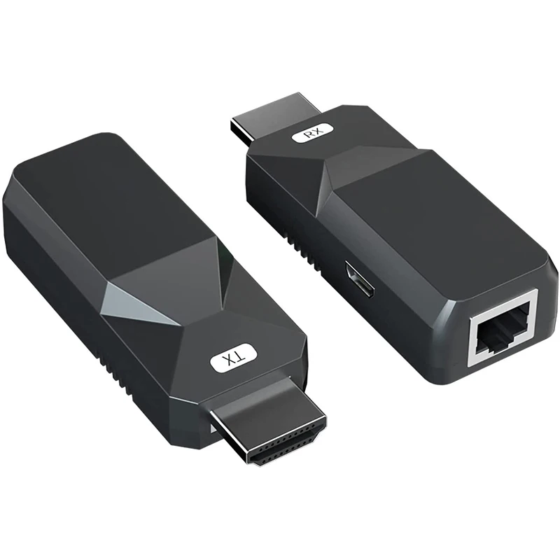 

HDMI-удлинитель длиной до 60 м, 1080P, RJ45