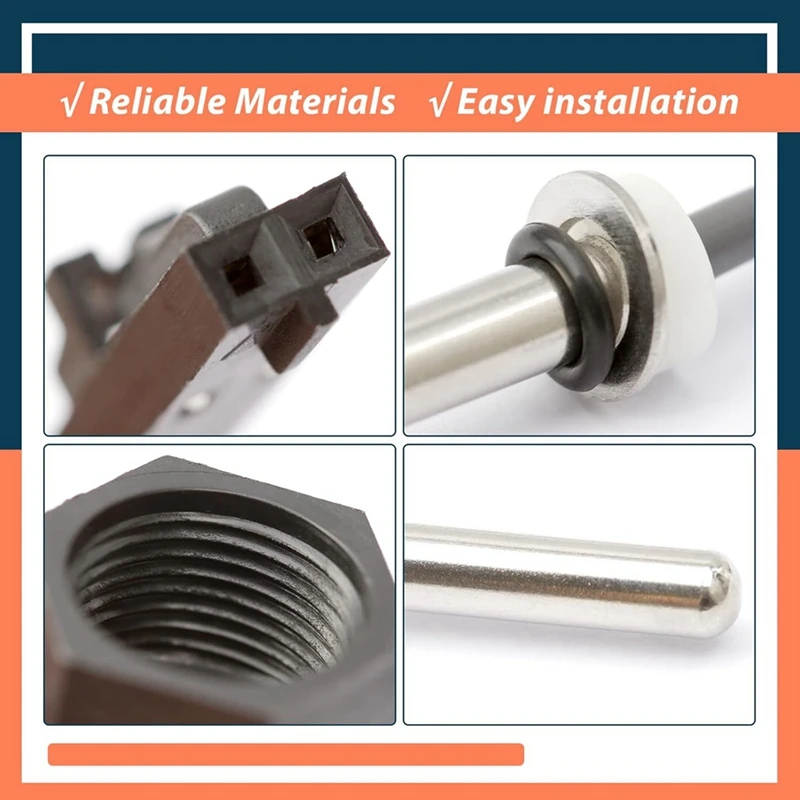 Датчик гидромассажной ванны для системы нагревателя Balboa Spa M7 с 24-дюймовым кабелем