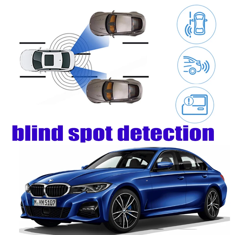 

Для BMW 3 G20 2018 ~ 2020 автомобильная система BSD BSA BSM Обнаружение слепых зон предупреждение о вождении радар оповещения световая система