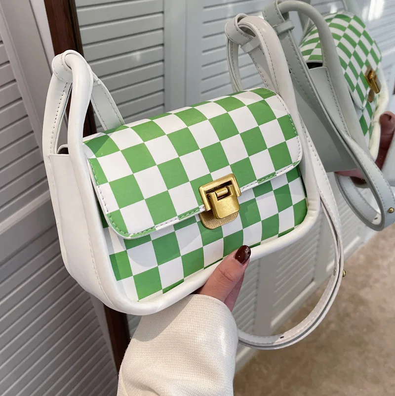 

High-quality Women's Shoulder Bag2022New Women's Bag All-match Portable Small Square Bag Fashionable Foreign Style Messenger Bag