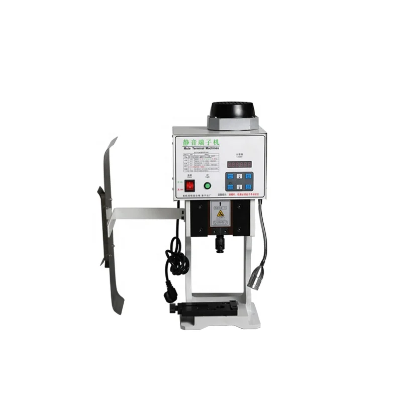 

Semi automatic Terminal Crimping Machine 1.5T Computer Stripping Machine with Vertical horizontal single grain mold and cutter