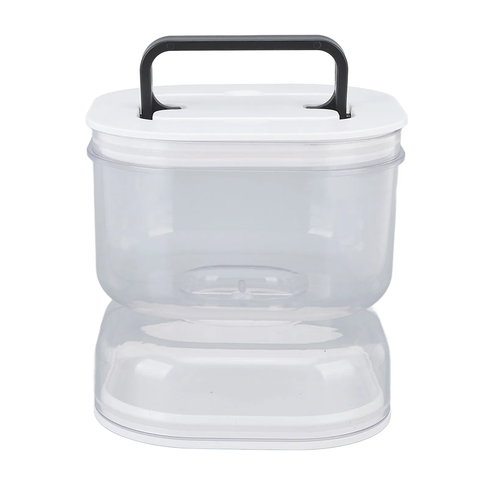 

Pickle Jar with Strainer Flip Leak Proof Pickle Juice Separator Jar Olive Container for Home