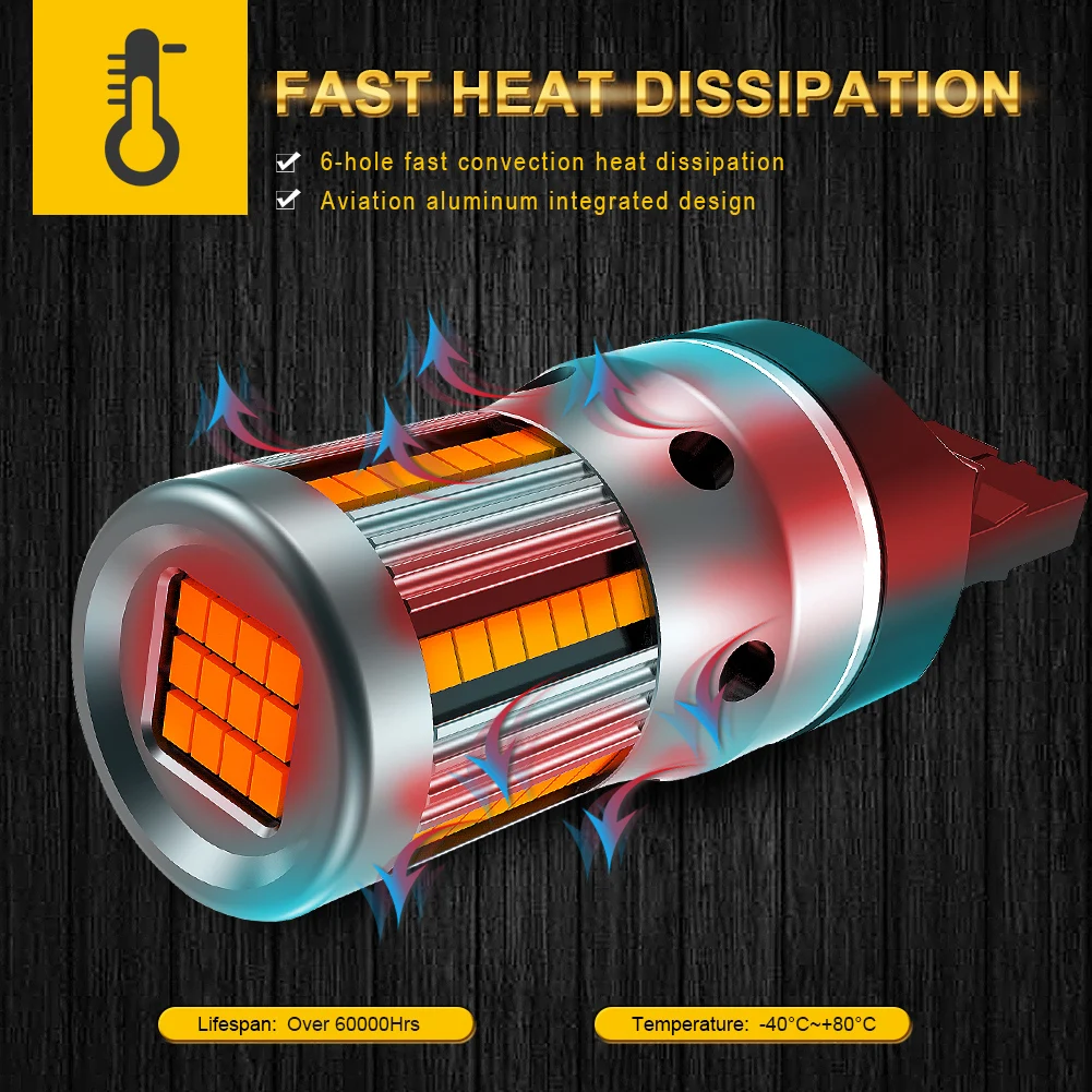 2 шт. фонари для парковки автомобиля 7440 дюйма 6500 Вт 2002 к