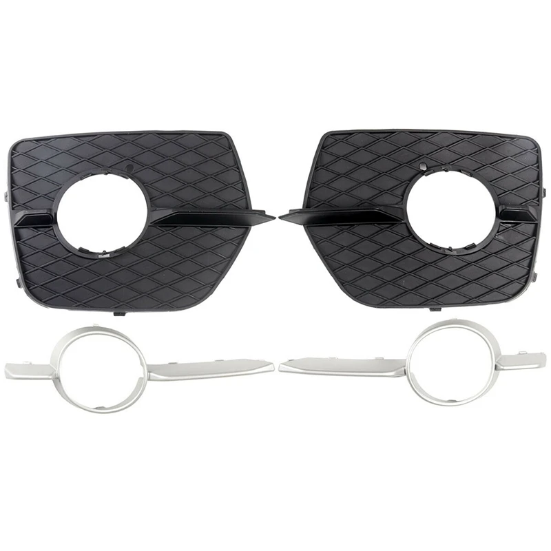 Накладка на противотуманную фару переднего бампера накладка решетку 51117188383