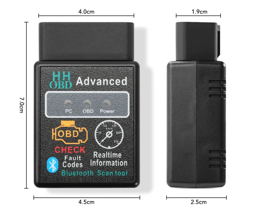 Bluetooth V2.1 Mini Elm327 obd2 сканер OBD для Volkswagen R GTI Golf 7 Passat b6 VW Tiguan Scirocco Polo |
