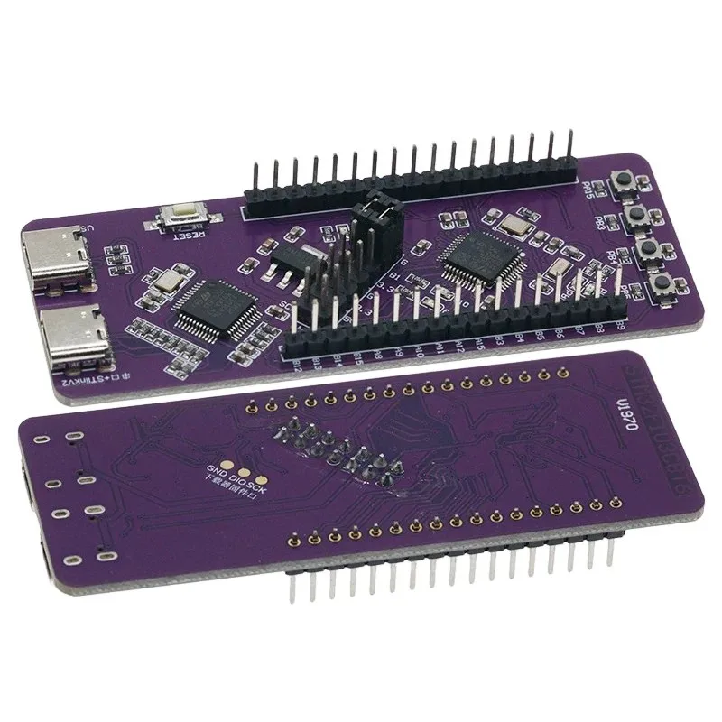 Фото Плата разработки STM32F103C8T6, интегрированная с системной платой, с отладчиком ST-LINK V2, программатором и последовательным портом TTL для загрузки программ №4