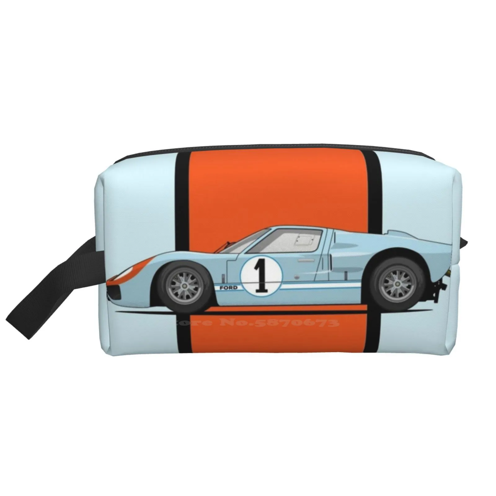 

Дорожная сумка для хранения Ford Gt40 1966 Ken, портативные цифровые мешки для ручек на молнии Gt Gt40 1966 Le Mans Ken Mile V Vs Racing