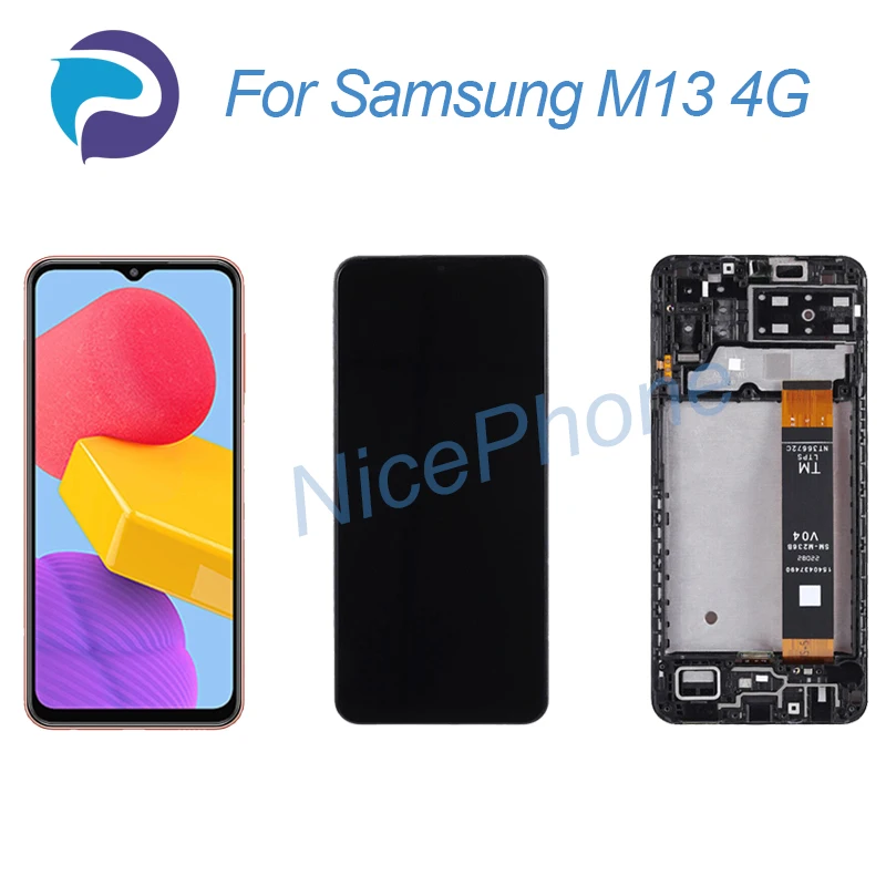 Для Samsung M13 4G ЖК-экран + сенсорный дигитайзер дисплей 2408*1080 SM-M135F, SM-M135F/DSN M13 4G ЖК-экран дисплей