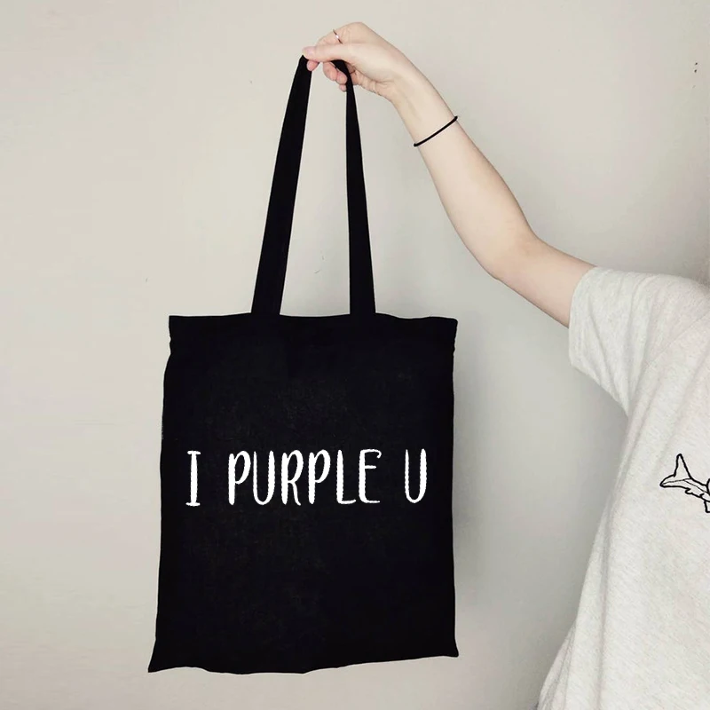 

Harajuku Tumblr Graphic Ladies Shopping Bag Handbags Shoulder Canvas Tote Bags Women Reusable Shopper Bags New Classic