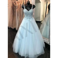 white 2022 wedding dresses appliques beads lace vestidos de novia spaghetti strap luxury female glitter robe de mariee