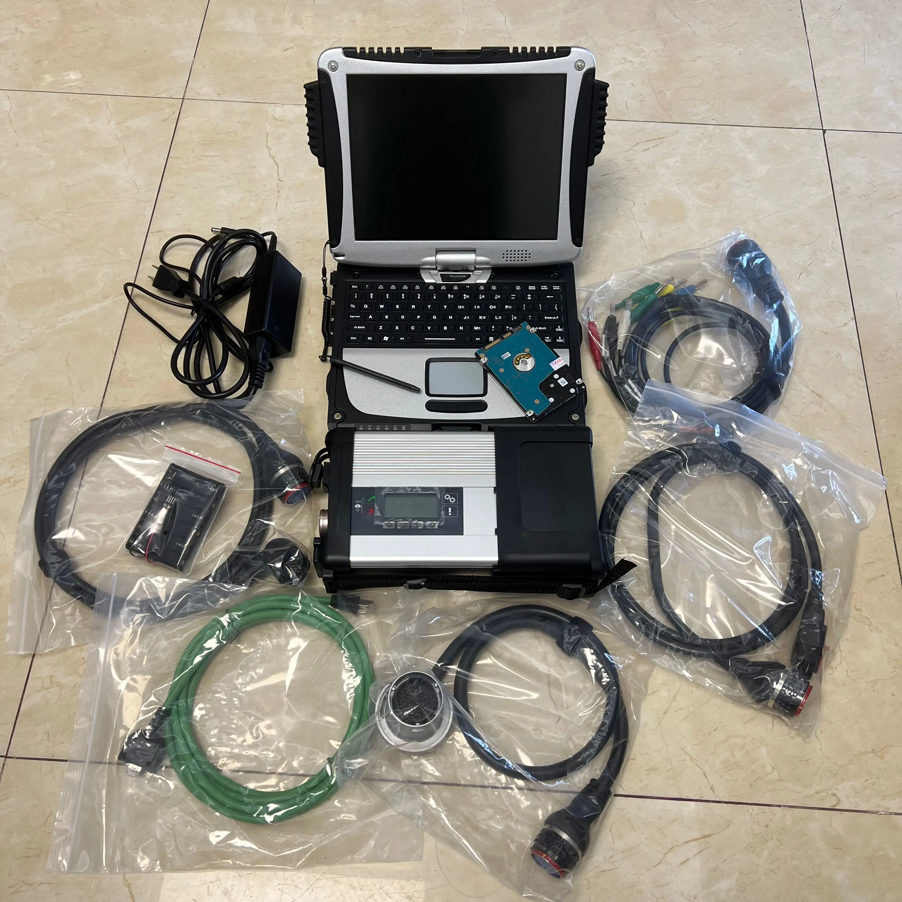 Новый диагностический инструмент MB Star C5 SD для подключения программирования с ноутбуком Toughbook CF19 4 Гб с программным обеспечением SSD 480 ГБ