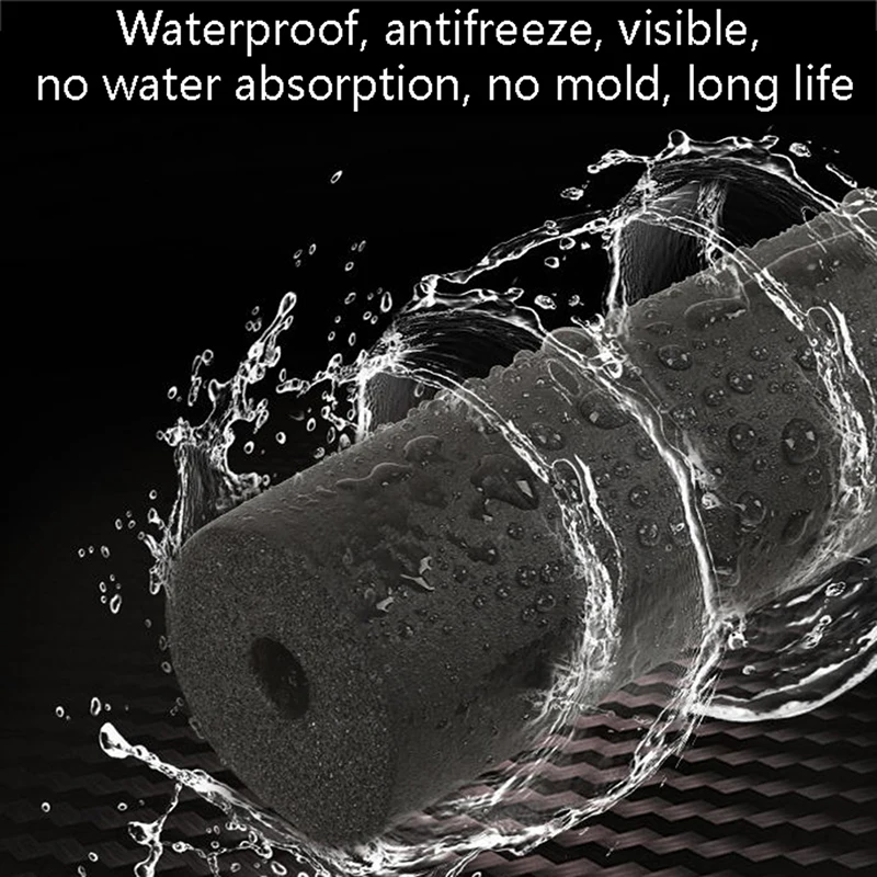 

1PC 6mm~60mm 1.8M Air Conditioning Outer Tubes Waterproof Flame Retarding PPR Thermal Insulation Pipe Sponge Foam Rubber Tube