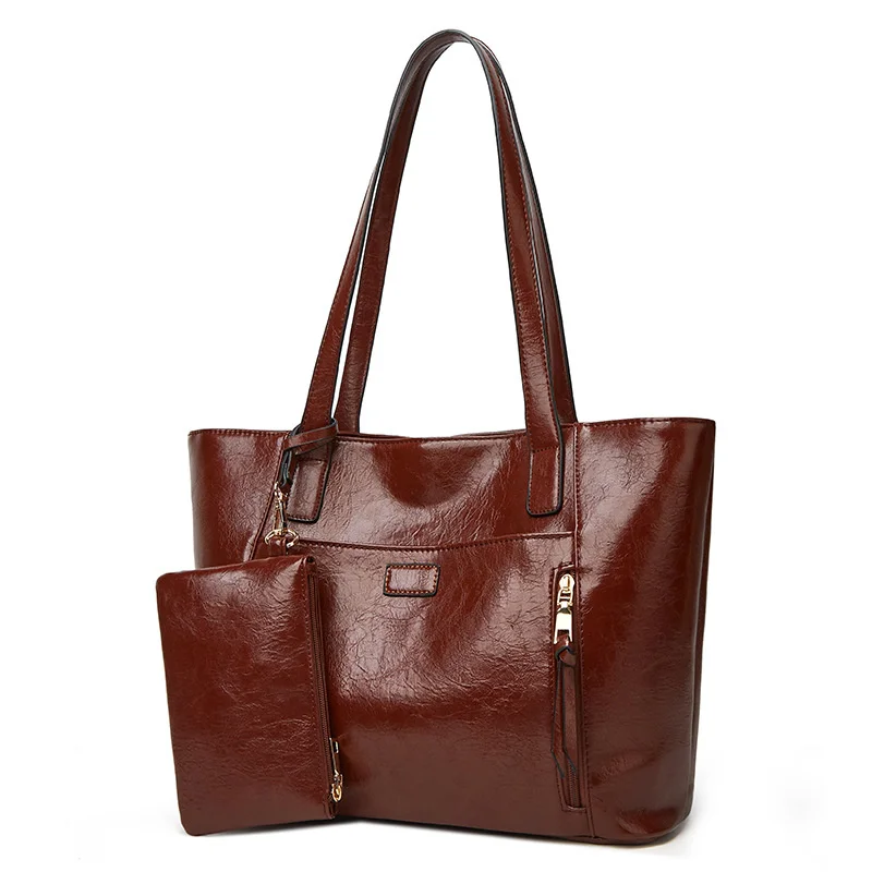 

Purse women's bag new fashion one shoulder handbag large capacity snake pattern Tote Bag mother bag