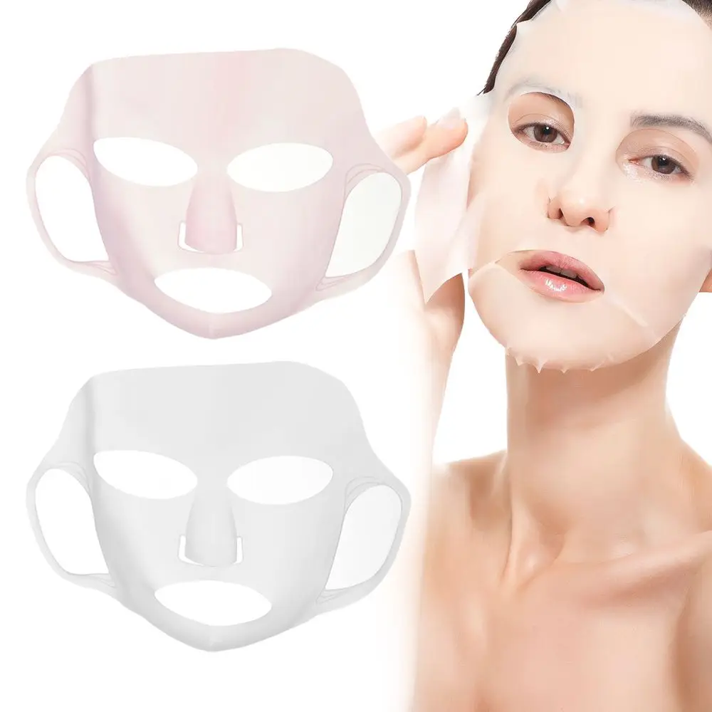 

Anti-evaporation Reusable Thin Chin Ear-hook Eliminate Edema Firming Face Lift Mask Silicone Mask Face Care Skin Care