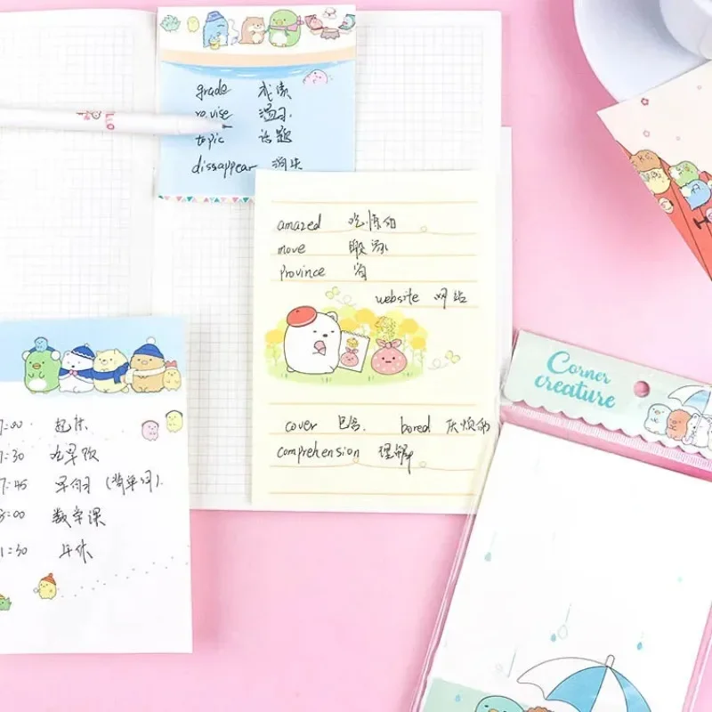 2025 San-X SUMIKKO GURASHI Квадратный блокнот для записей из бумаги оригами, дневник, записная книжка, канцелярские принадлежности, декоративный подарок на День защиты детей (art.: 3920dcf42938b) - 3920dcf42938b