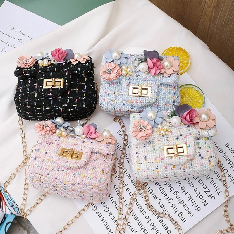 

Fashion Cute Girl Shoulder Messenger Bag Children's Crossbody Chain Handbag Toddler Girl Bags Princess Cross Body Bags