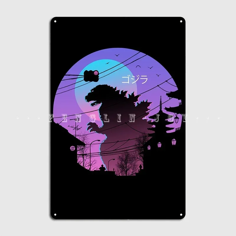 Металлический знак Night Walker гаражный клуб на заказ настенная роспись для паба