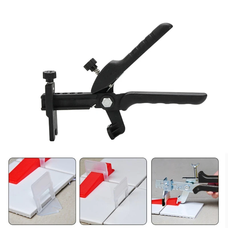 

Tile Leveling System Professional Ceramic Tile Stone Installation Leveling Spacer Clips Reusable Handheld Tile Plier