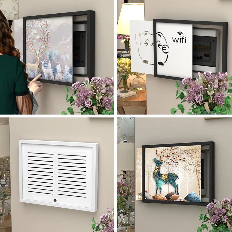 

Electronic Meter Box Decorative Drawing Boxes The Main Switch Power Shelters Decortive Paintings Hidden Electric Poster Decore