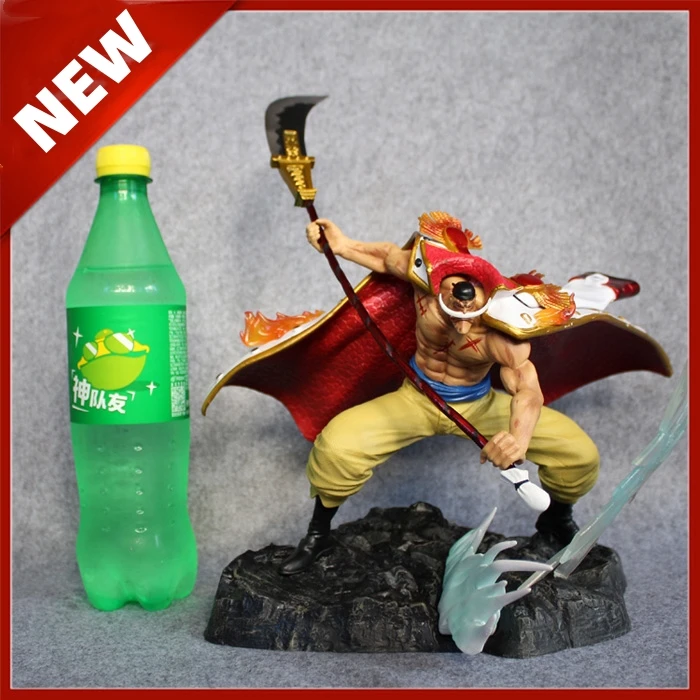 

One Piece White Beard Edward Newgate Akainu Fight PVC Action Figure Statue 2 Stances Figurine Collectible Model Toy Xmas Gift