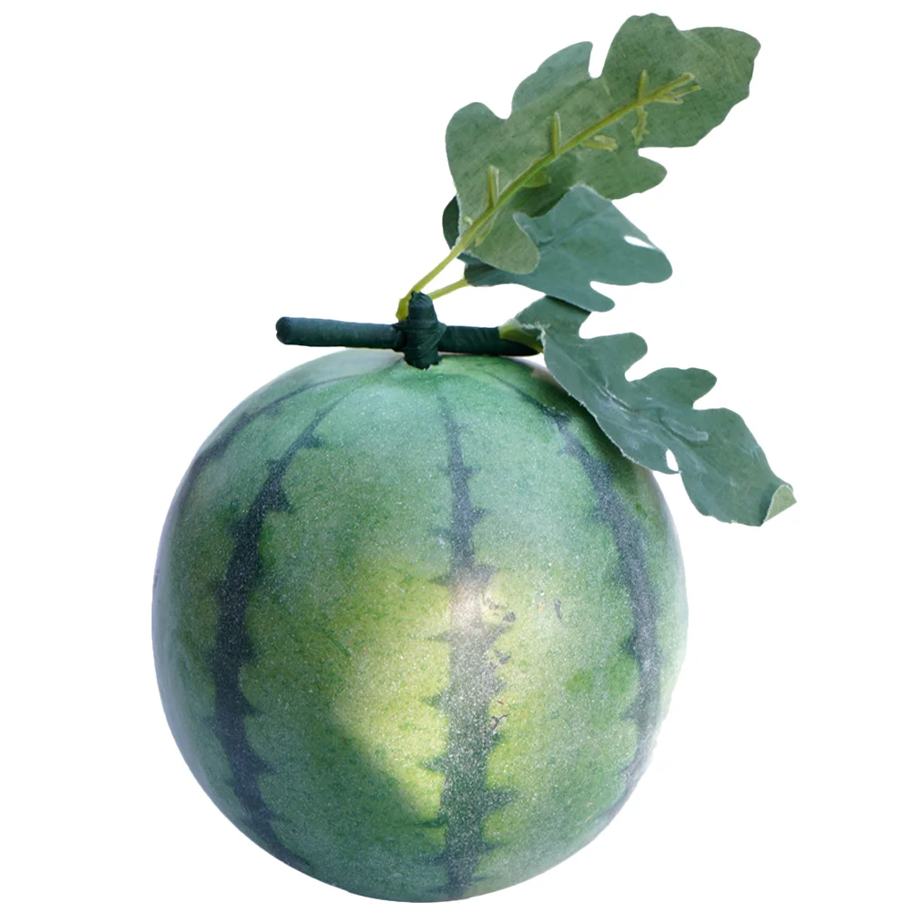 

Simulated Watermelon Vivid Props Simulation Decor Lifelike Fruits Model Faux Layout Scene Fake Models Tabletop