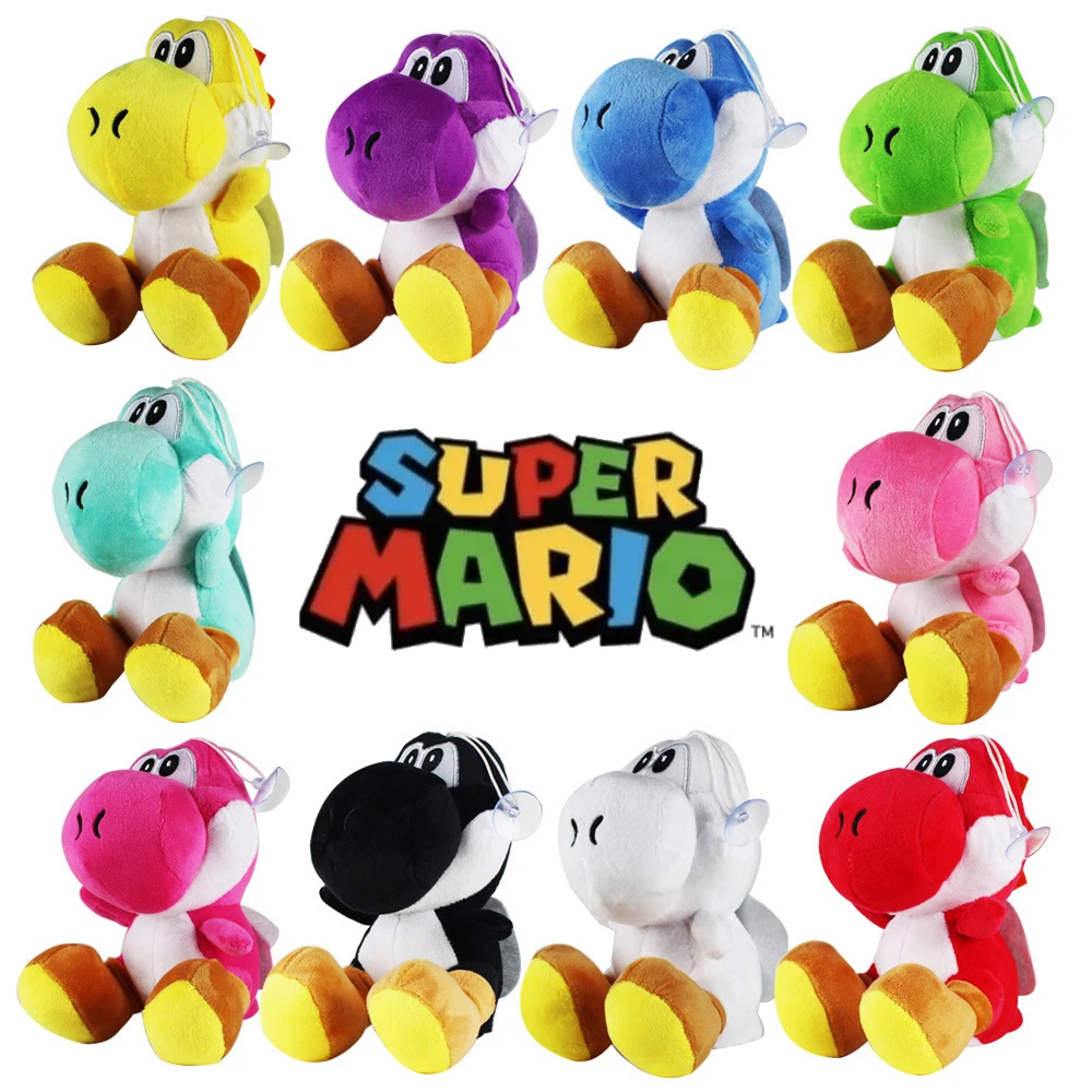 

Mario Bros Game Plush Toy YOSHI Dinosaur Figures Luigi Princess Daisy Doll Cute Pendant Toys Stuffed Dolls Kids Birthday Gift