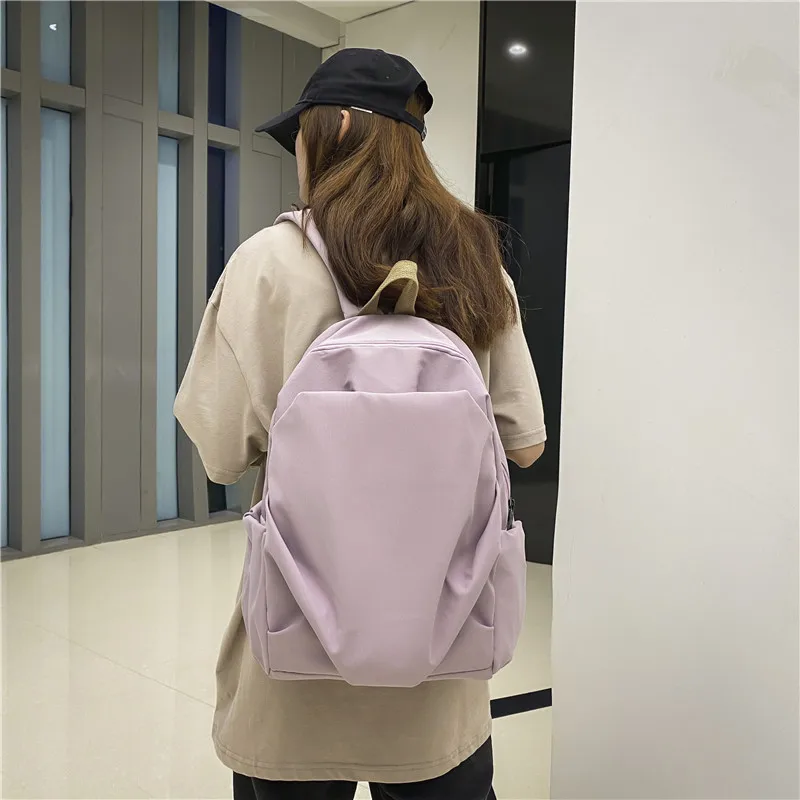 

Summer School Bag Waterproof Cute Backpack Nylon Female Harajuku College Lady Kawaii Backpacks Fashion Book Girl Bags Student
