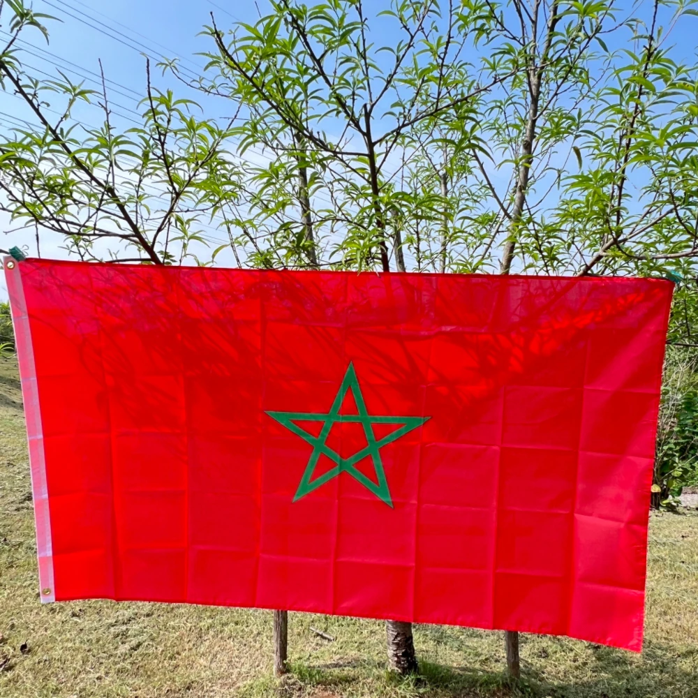 Флаг Марокко 90Х150см MAR MA Баннер с флагом Королевства