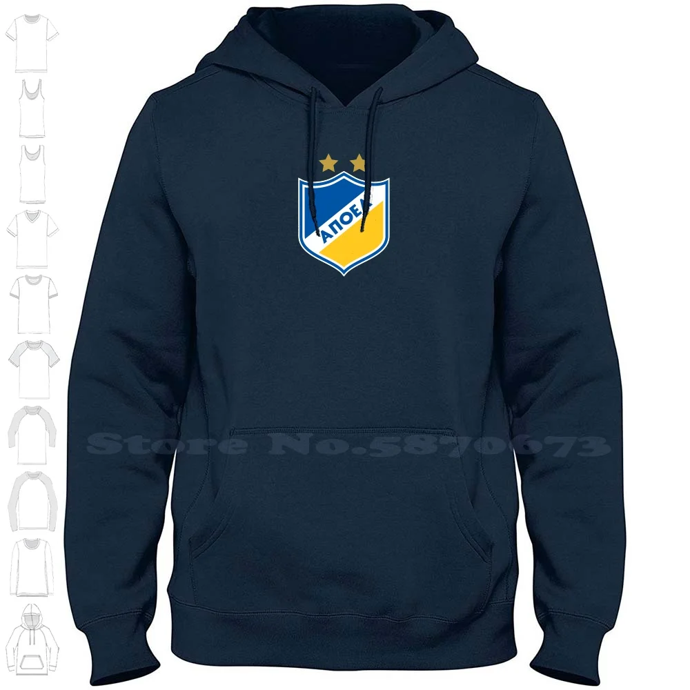 

Модная толстовка с капюшоном с логотипом APOEL, высококачественные худи с графическим рисунком