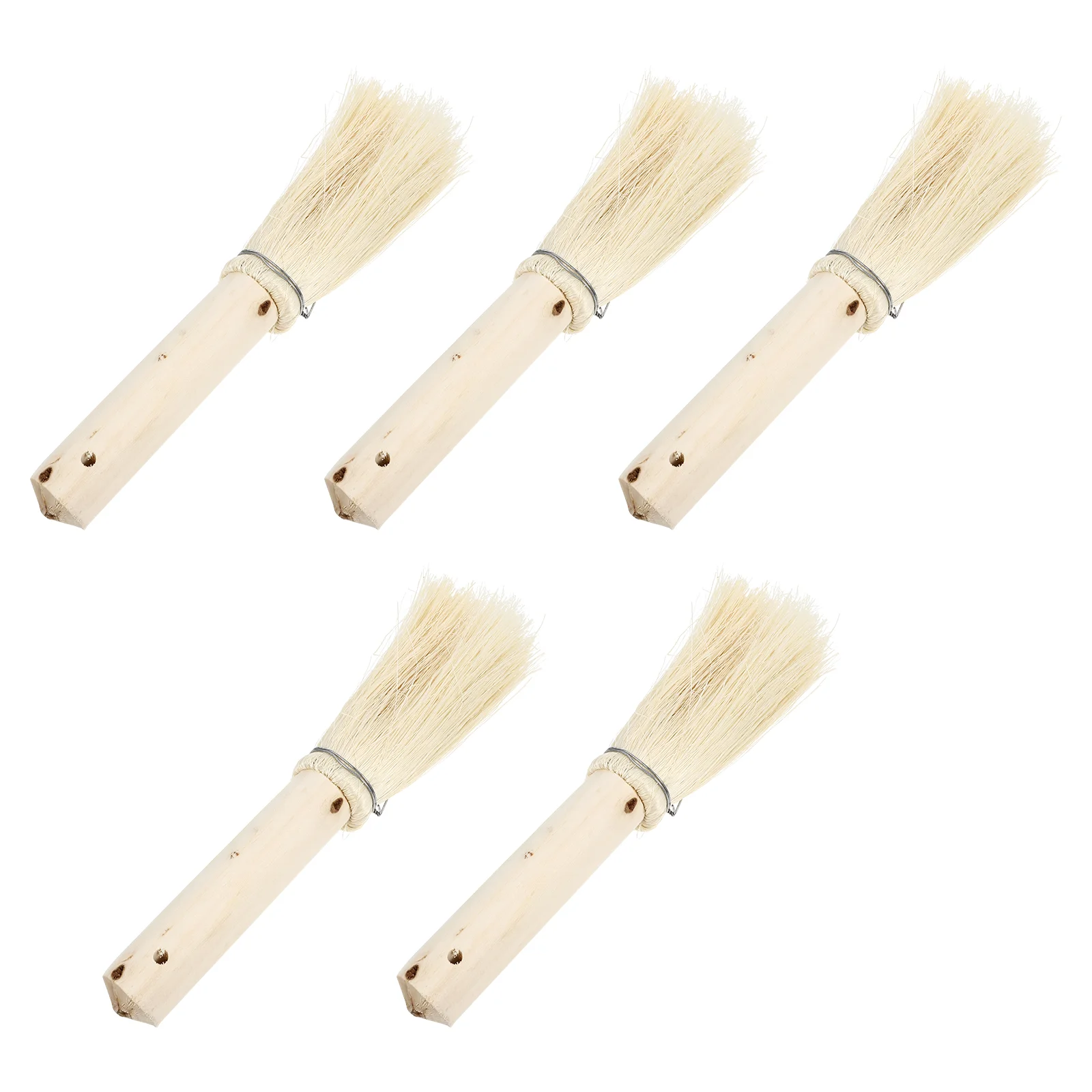 

5Pcs Practical Natural Brushes Cleaning Brushes for Steamer Kitchen Ware