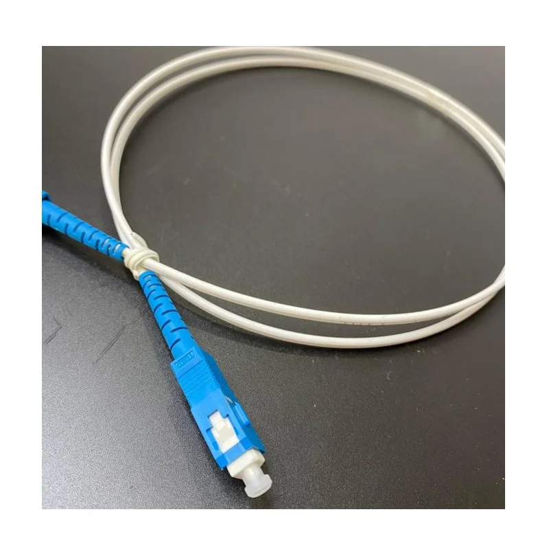 10pcs 1/2/3/5M SC/UPC-SC/UPC  SM G652D SX 3.0mm  Fiber optic Patch Cord Optical Telecom Level Single Mode White Jumper