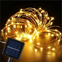 solar string fairy lights 7m 12m 22m waterproof outdoor led garland solar outdoor power lamp christmas for garden decoration