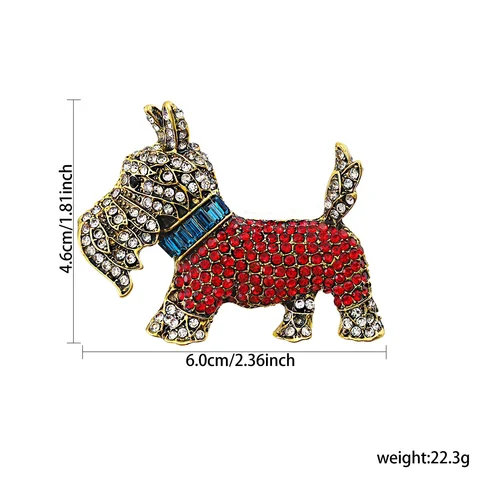 Броши с собачками