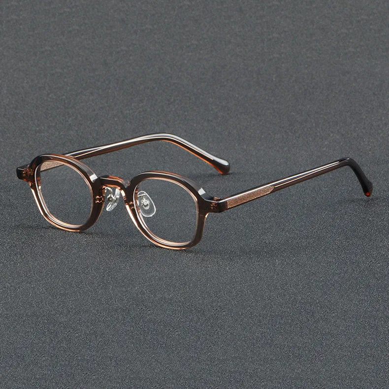 

Винтажные очки ручной работы из ацетата для дальнозоркости, мужские Оптические очки для защиты от царапин, рецептурные ретро очки для женщин
