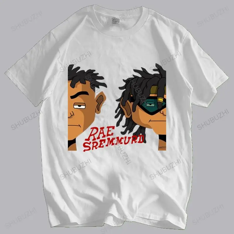 Футболка мужская с круглым вырезом, хлопковая Модная рубашка с мультяшным принтом, односторонняя, черно-белая, европейские размеры