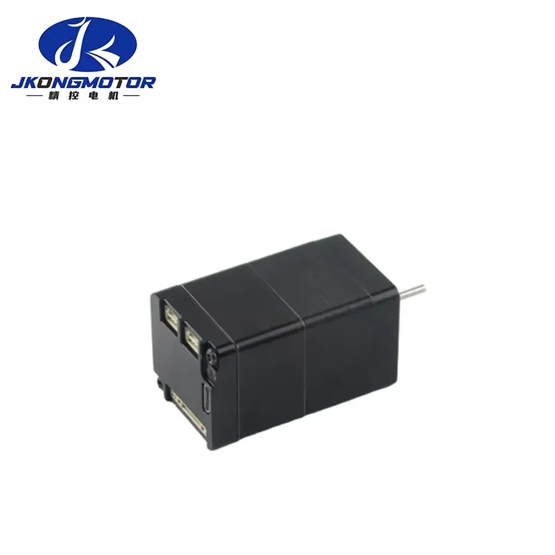 Фото Интегрированный шаговый двигатель Jkongmotor JKISC28-C2A3 с управлением движением, 0.095 Н·м, 0.67 А, RS485, CANopen для медицинского оборудования №2