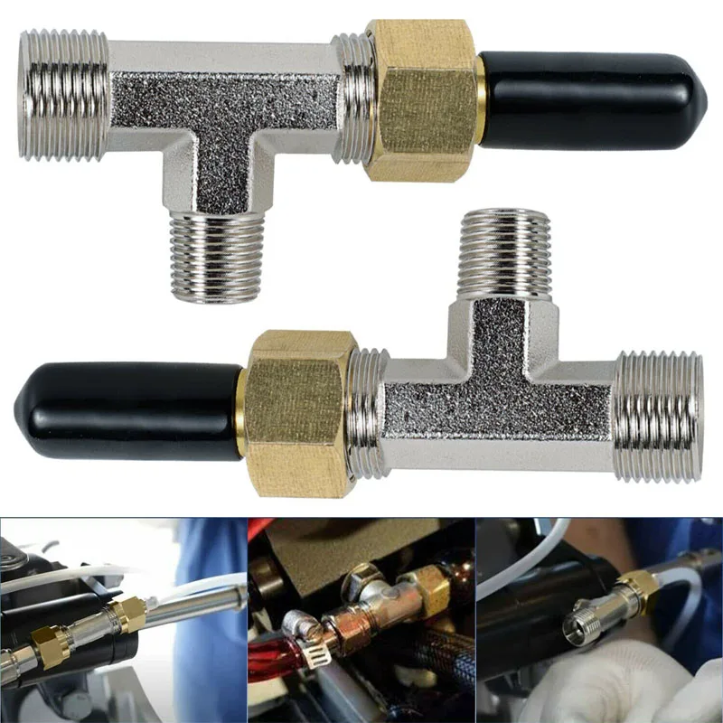 

ESUYA Boat Accessories Bleeder Tee Kit Replacement for Seastar 3004.6439 HF4202 Compatible with All Baystar Cylinders (2pcs)