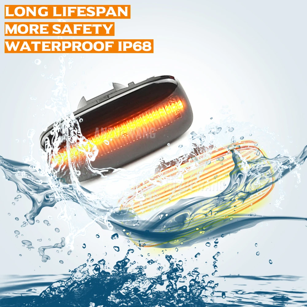 2 шт. для Nissan AE50 скорая помощь AWC34 STAGEA FGY33 CIMA P11 P11E R11 Presea динамические фонари