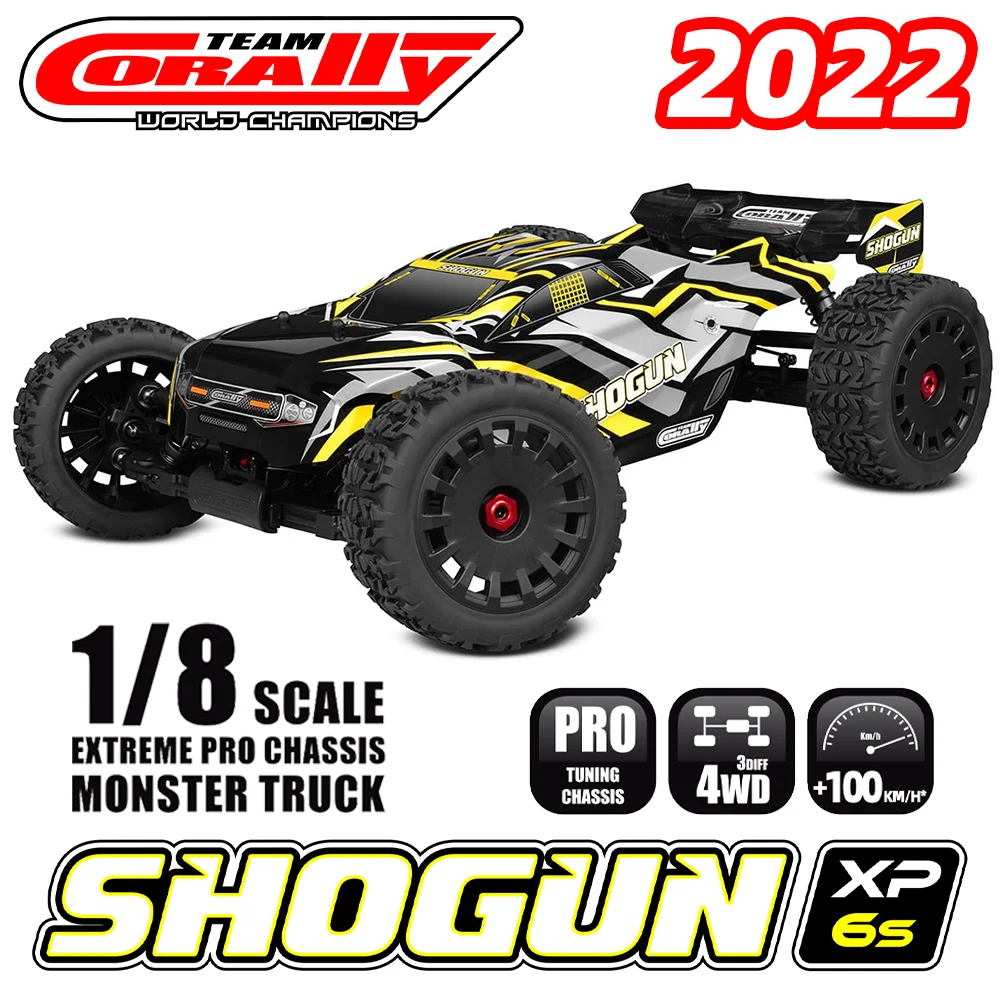 Новинка 2022 радиоуправляемая электрическая модель внедорожника Corally SHOGUN 6S RTR 1/8