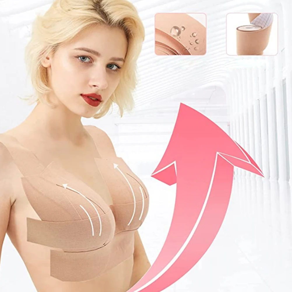 

1 Roll 5M Breast Lift Tape Adhesive Bras Intimates Push Up Bra Sexy Bralette Pasties Women Breast Nipple Covers Body Invisible