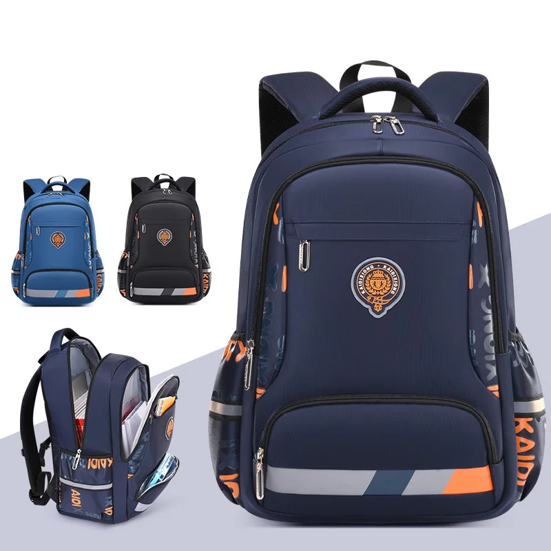 Boys Leisure Light Simple Backpacks for Travel New Primary School Students Breathable Large Capacity Schoolbags Drop Shipping