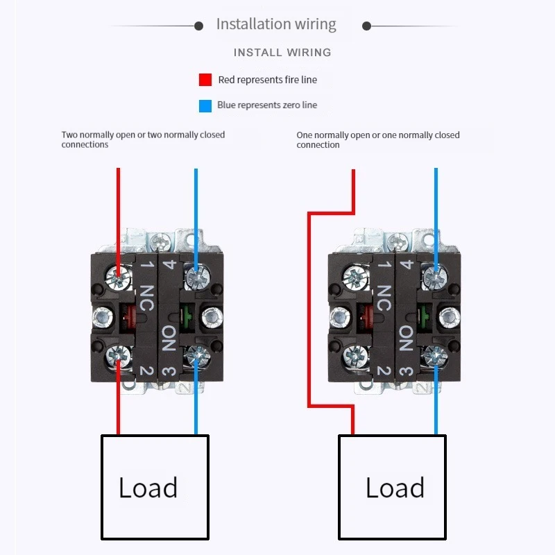 22 мм XB2-542 Грибовидная головка кнопка аварийной остановки 10 А/415 В