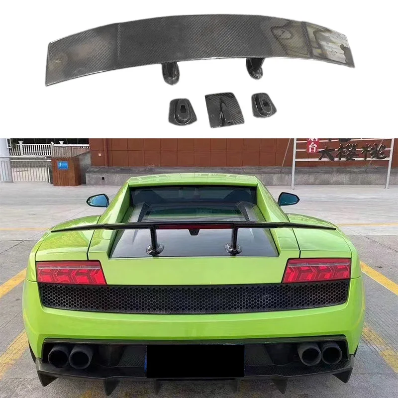 Задний спойлер багажника из настоящего углеродного волокна для моделей Lamborghini