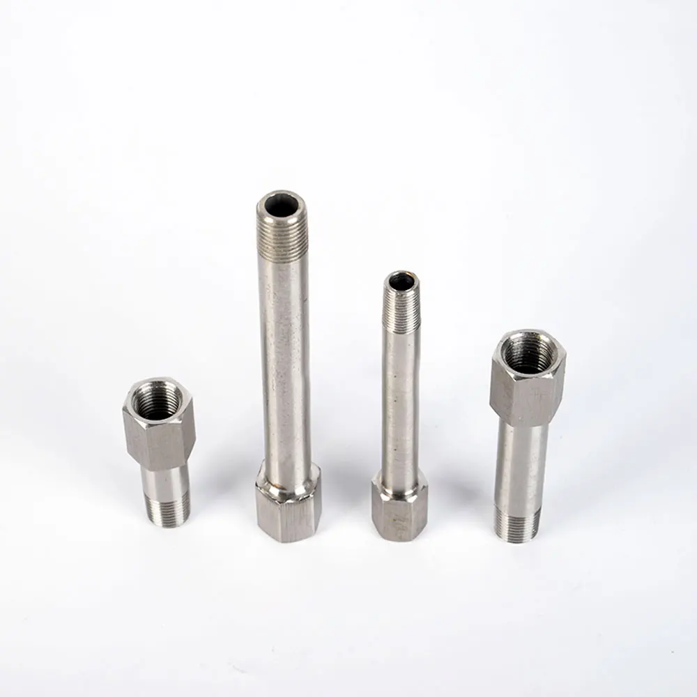 1/8&quot 1/4&quot BSPT Female To Male x 50/75/100/150mm Length 304 Stainless Steel Coupling Coupler Connector Water Gas Oil - купить по