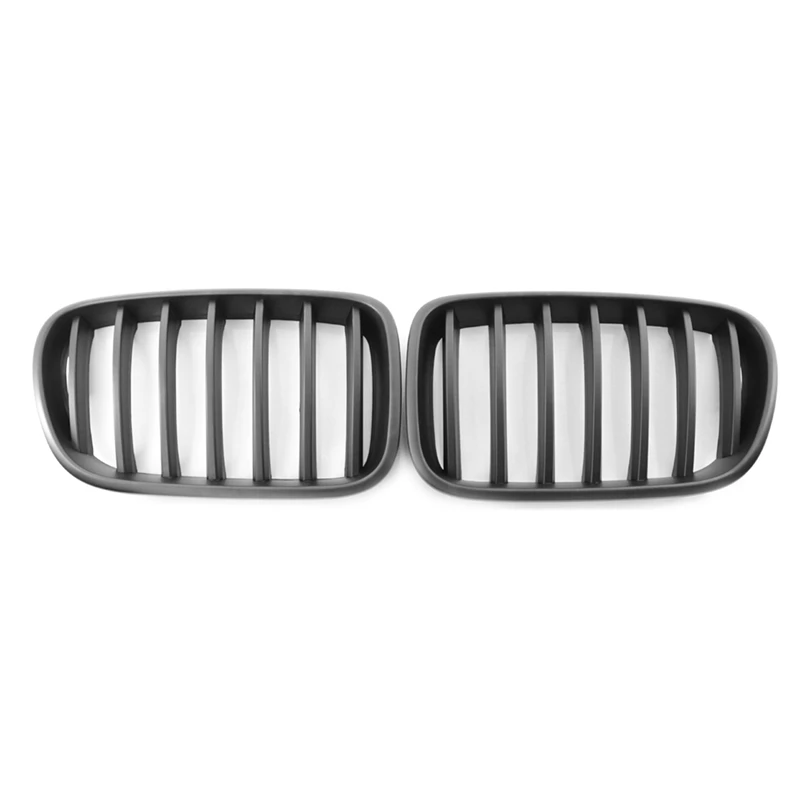 

Автомобильный матовый черный гоночный гриль для BMW X3 Series F25 2011-2013, сменная деталь 51117237422 51117237421