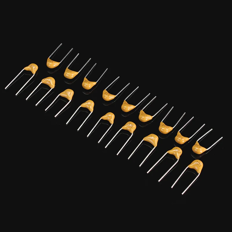 

180pcs Monolithic Ceramic Capacitor 20pF 22pF 33pF 100pF 220pF 330pF 470pF 1nF 2.2nF 10nF 22nF 33nF 47nF 0.1uF capacitor kit