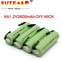 745000 10000 aa 1 2 v 2500mah ni mh aa rechargeable battery for electric shavers toys wireless remote control etc