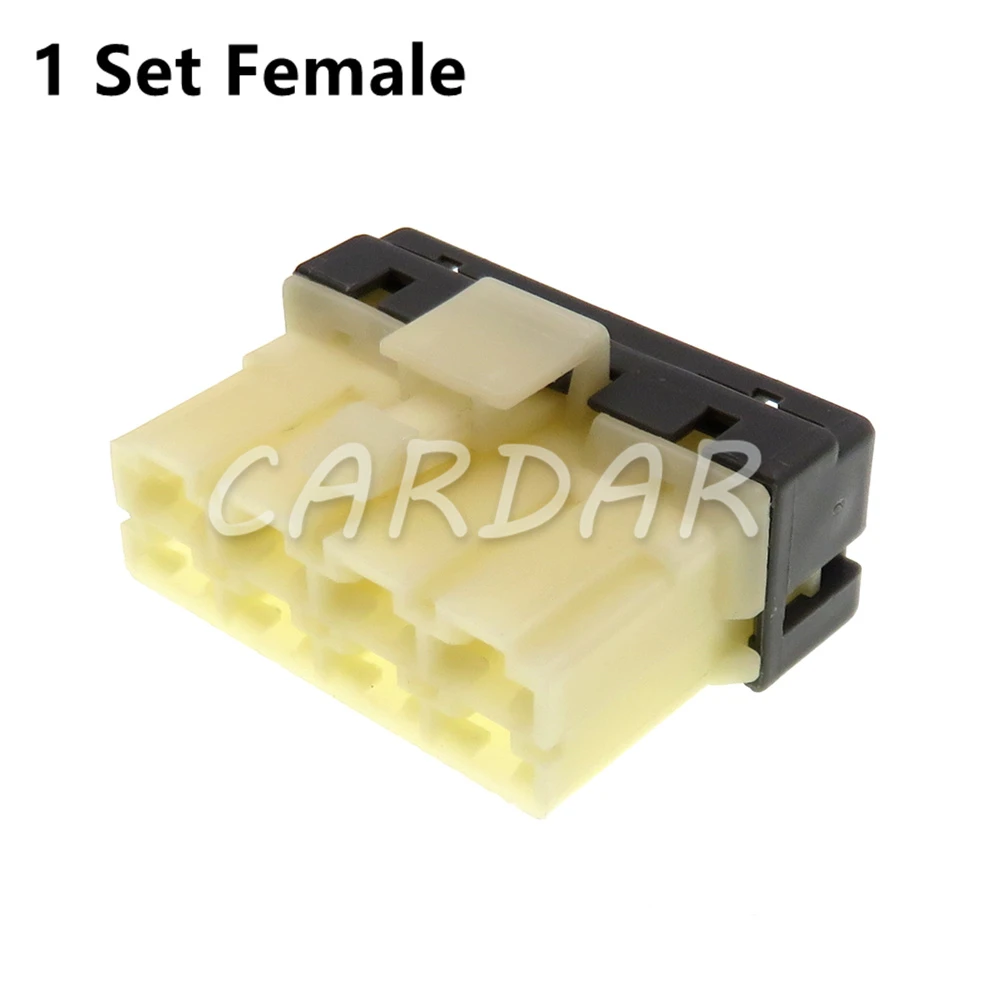 1 комплект, 8-контактный разъем для автомобильной проводки, 6,3 серии